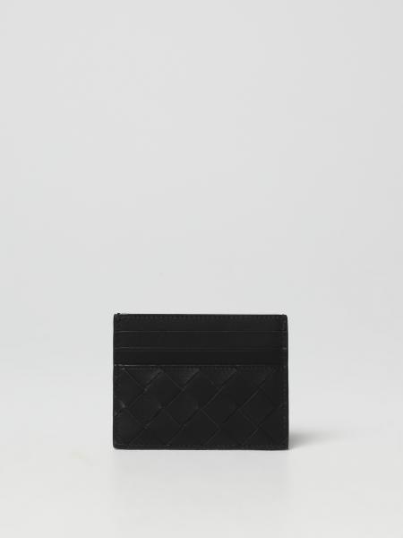 Portacarte di credito Bottega Veneta in pelle