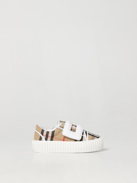 Sneakers Burberry in tessuto con stampa Vintage Check