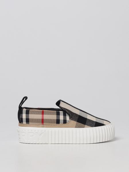 Burberry sneakers in cotton with Vintage Check print