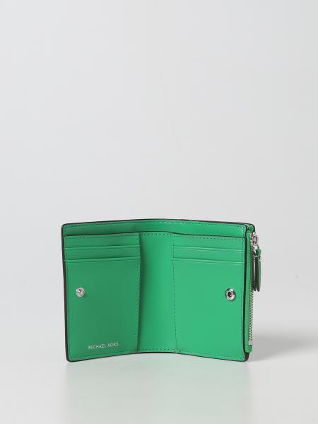 MICHAEL KORS: wallet for woman - Green | Michael Kors wallet 34S1SJ6F6L ...