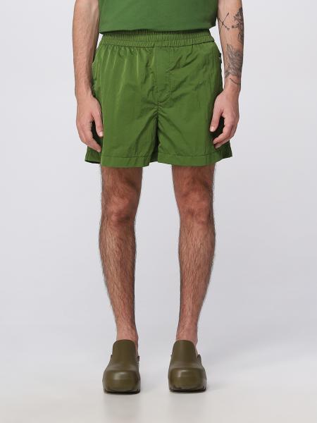 BOTTEGA VENETA: nylon shorts - Green | Bottega Veneta short 725806VF4K0 ...