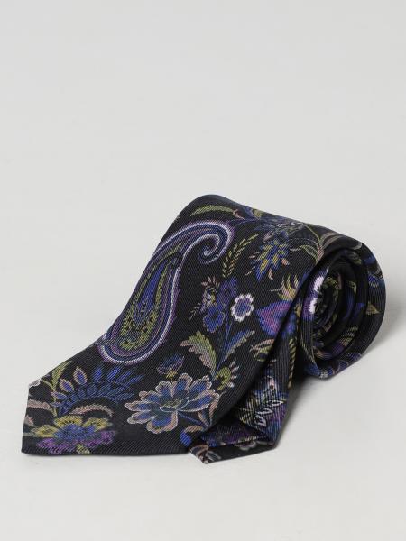 Cravatta Etro in seta stampata