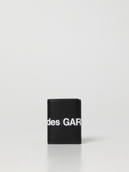 Portafoglio Comme Des Garçons Wallet in pelle con logo