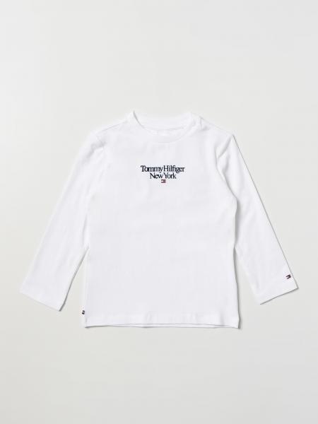 TOMMY HILFIGER: t-shirt for baby - White | Tommy Hilfiger t-shirt ...