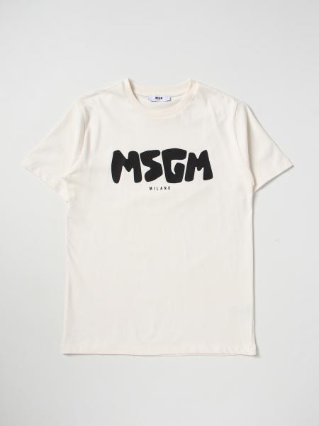 MSGM t-shirt: T-shirt Msgm Kids in cotone con logo