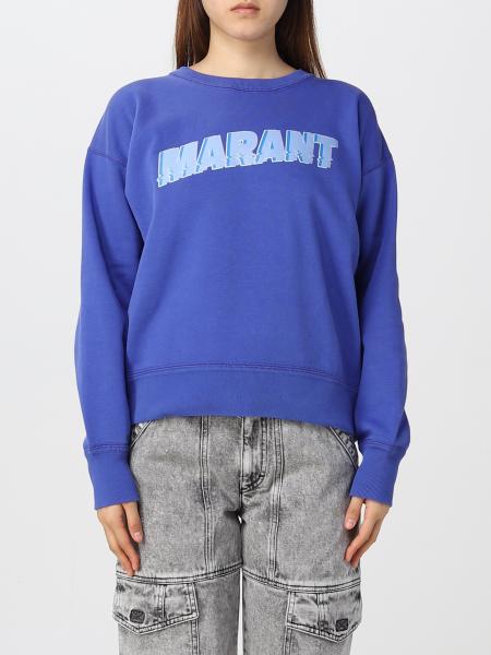 Isabel Marant Etoile Outlet: sweatshirt for woman - Blue | Isabel ...