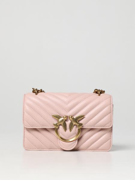 Acquista Pinko Pantaloni vita alta palazzo check su