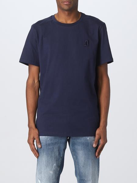 T-shirt di cotone Dondup con monogramma ricamato