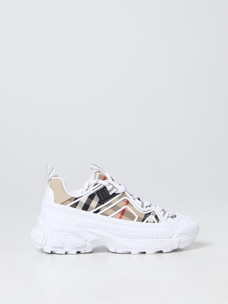 Burberry sneakers in fabric with all-over Vintage Check print
