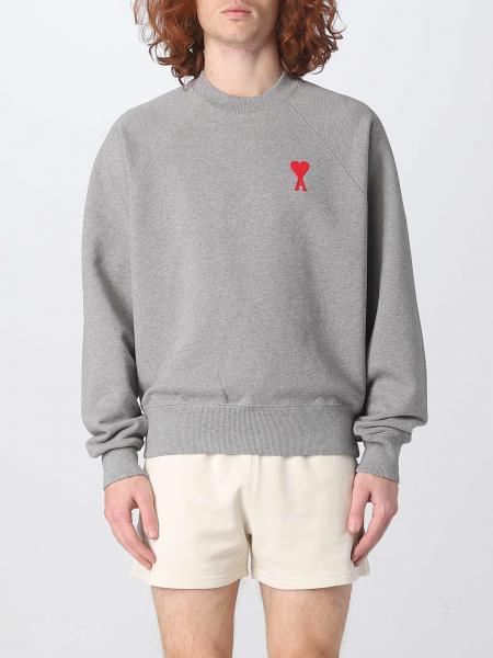 AMI PARIS: sweatshirt for man - Grey | Ami Paris sweatshirt