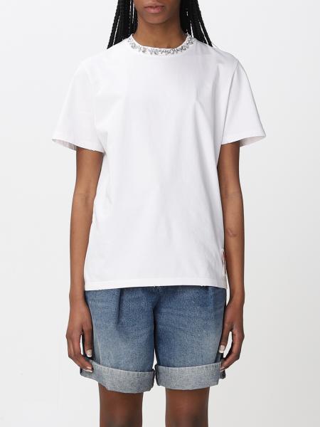 GOLDEN GOOSE: cotton T-shirt - White | Golden Goose t-shirt