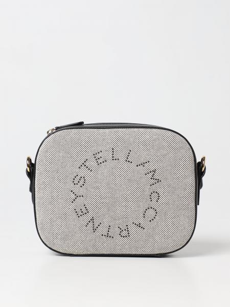 STELLA MCCARTNEY: bag in canvas and synthetic leather - Black | Stella ...