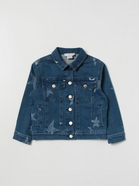 STELLA MCCARTNEY KIDS: jacket for girls - Blue | Stella Mccartney Kids ...