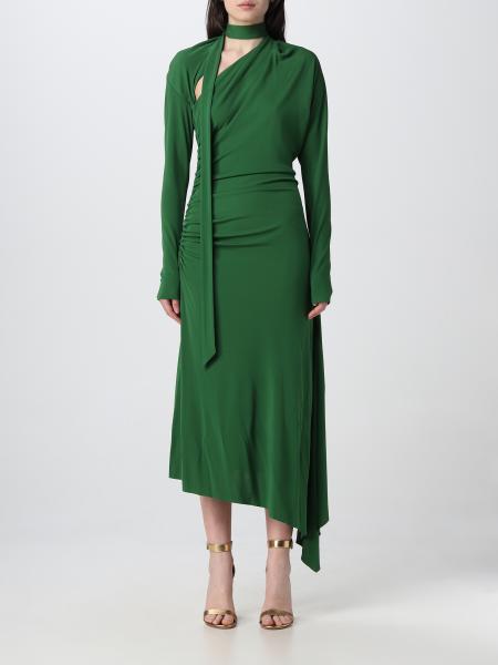 VICTORIA VICTORIA BECKHAM: dress for woman - Green | Victoria Victoria ...