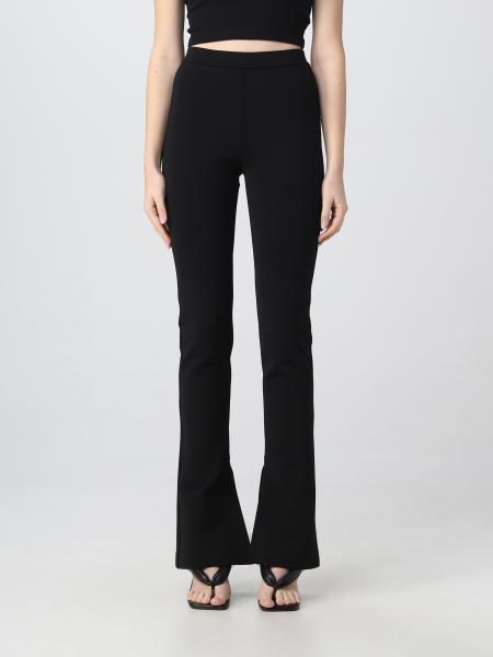 OFF-WHITE: pants for woman - Black | Off-White pants OWCD023S23JER002 ...