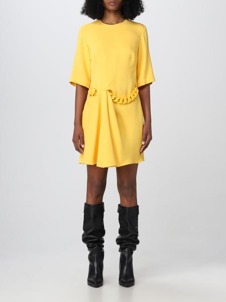STELLA MCCARTNEY: dress for woman - Yellow | Stella Mccartney dress ...
