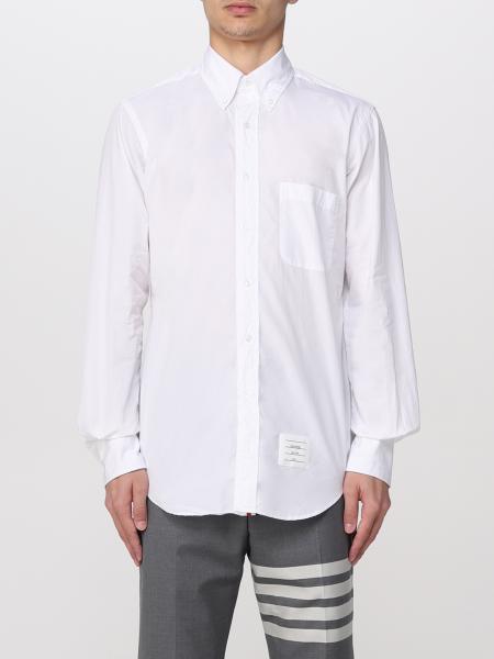 Thom Browne Outlet: poplin shirt - White | Thom Browne shirt ...