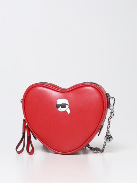 Borsa Valentine Karl Lagerfeld in pelle liscia
