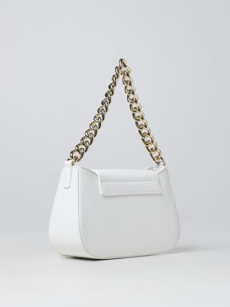 VERSACE JEANS COUTURE: shoulder bag for woman - White | Versace Jeans ...