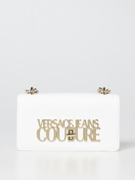 Borsa Versace: Borsa Versace Jeans Couture in pelle sintetica saffiano