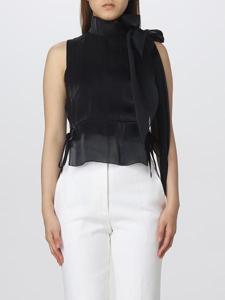 VICTORIA VICTORIA BECKHAM: top for woman - Black | Victoria