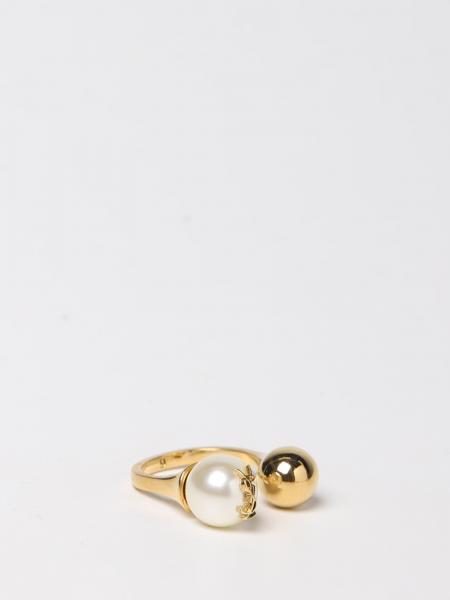 Anello Saint Laurent in ottone con perla sintetica