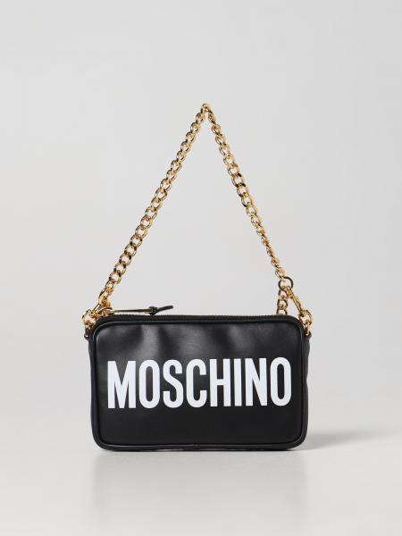 MOSCHINO COUTURE: mini bag for woman - Black | Moschino Couture mini ...