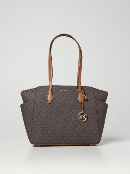 MICHAEL KORS: tote bags for woman - Brown | Michael Kors tote bags  30S2G6AT2B online on 