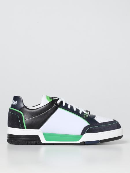 MOSCHINO COUTURE: sneakers for man - White | Moschino Couture sneakers ...