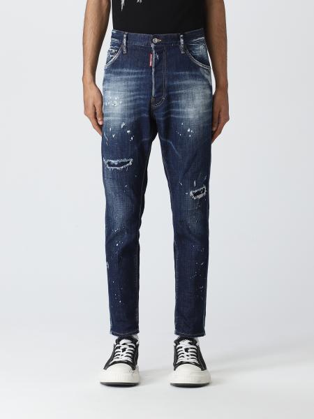 DSQUARED2: jeans for man - Denim | Dsquared2 jeans S74LB1295S30342 online on