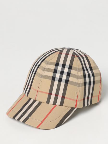 Burberry hat in cotton with all-over Vintage Check print