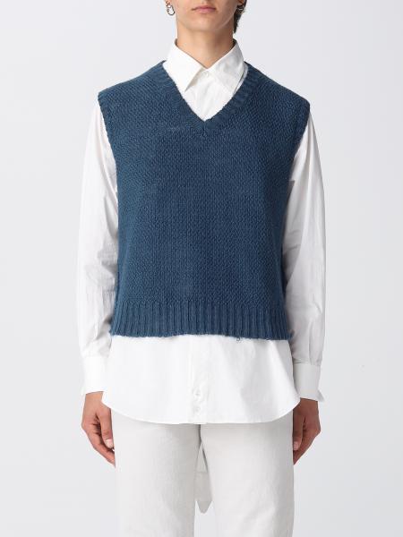 Gilet Maison Margiela in maglia di canapa