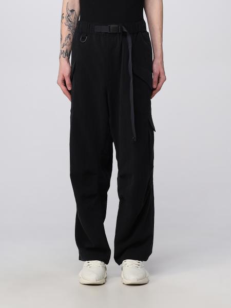 Y-3: pants for man - Black | Y-3 pants H63080 online at GIGLIO.COM