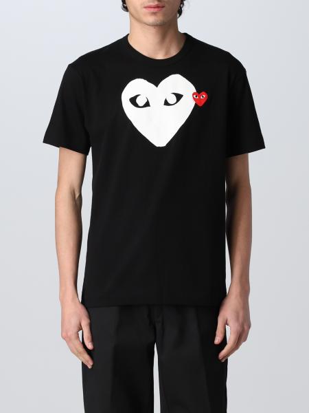 T-shirt Comme Des Garcons Play con cuore