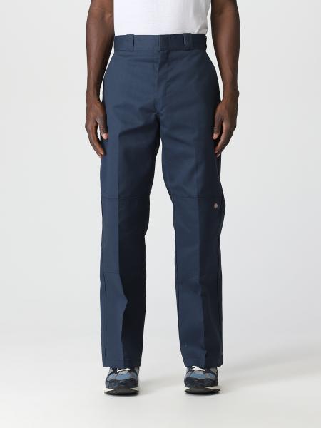 Dickies Outlet: pants for man - Blue | Dickies pants DK0A4XK3 online at ...