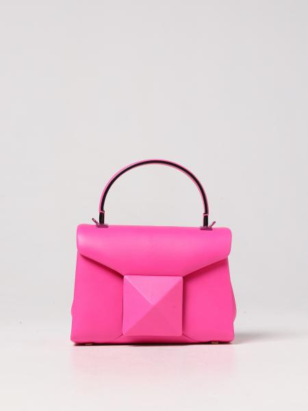 Pochette Valentino: Borsa One Stud Pink PP Collection Valentino Garavani in nappa