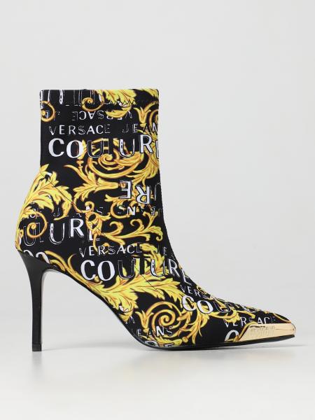 Flat booties woman Versace Jeans Couture
