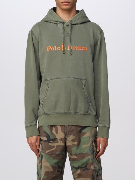 POLO RALPH LAUREN: sweatshirt for man - Green | Polo Ralph Lauren ...