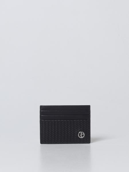 GIORGIO ARMANI：財布 メンズ - ブラック | GIGLIO.COMオンラインの ...