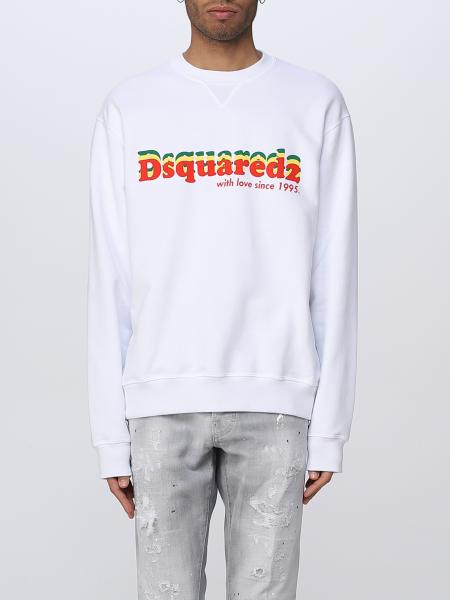 Felpa Dsquared2 uomo: Felpa Dsquared2 in cotone