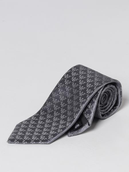 Emporio Armani Cotton Silk Square Jacquard Tie Second Hand / Selling