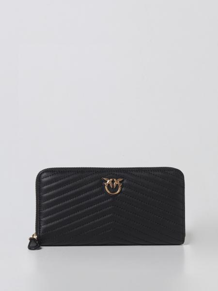 PINKO: wallet for woman - Black | Pinko wallet 100250A0GK online on ...