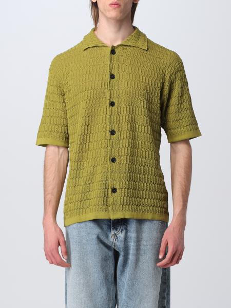 Roberto Collina: Camicia Roberto Collina in cotone e lino
