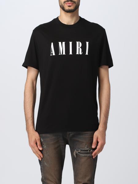 Amiri Outlet: t-shirt for man - Black  Amiri t-shirt PXMJLT001 online at