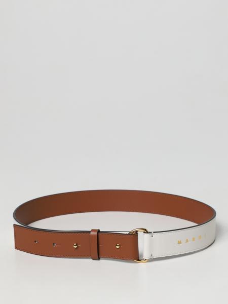 Cintura Marni in pelle bicolor