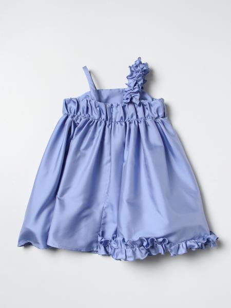MI MI SOL: dress for girls - Sky Blue | Mi Mi Sol dress MFAB553TS0573 ...