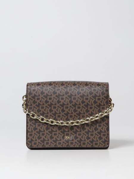 Buy DKNY Women Brown Flap Chain Crossbody Bag for Women Online