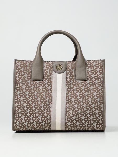 DKNY: handbag for woman - Beige  Dkny handbag R14AFQ11 online at