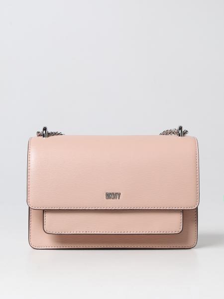 DKNY: shoulder bag for woman - Pink  Dkny shoulder bag R24E3A90 online at