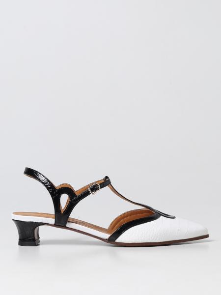 Slingback Habal Chie Mihara in pelle stampa cocco